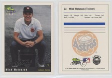 1991 Classic Best Auburn Astros Mick Matuszak #23