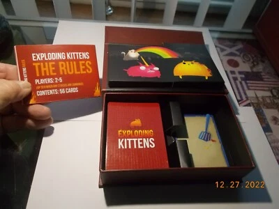 Exploding Kittens Card Game, Open Box, Perfect Condition - Image 1 of 4