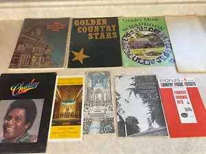 Lotto riviste vintage musica country e brochure da collezione - Foto 1 di 11