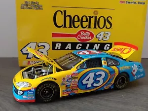 Team Caliber 1:24 NASCAR 2002 John Andretti #43 Cheerios Diecast Car Dodge RT - Picture 1 of 12
