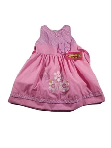 Wunderschönes Sommerkleid Creations Maravilla rosa Schmetterling Blume Kleinkind Größe 2 - Bild 1 von 12