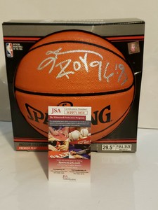 allen iverson autographed basketball