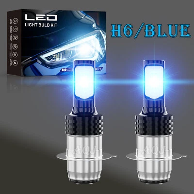 For Yamaha Grizzly 660 2002 2003-2007 LED Headlight Bulbs Kit YFM660F YFM660FA Foto 1 de 4