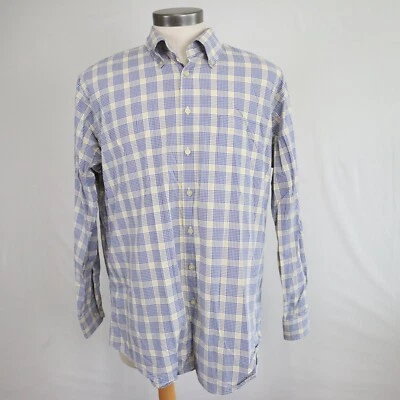 Scott Barber Shirt Mens XL Business Casual Pocket Button Down Plaid Long Sleeve - Image 1 of 4