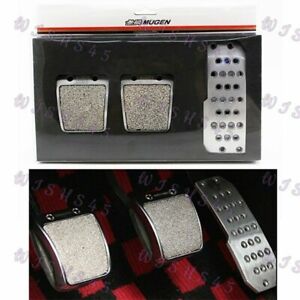 Racing Pedals Foot Rest Accelerator Brake Pedal Clutch Pedals for Mugen 5