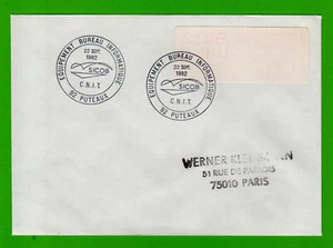 Frankreich ATM 5.2 * SICOB 82 * LSA 92954 * Brief LETTRE 1,80 * Puteaux - Bild 1 von 2