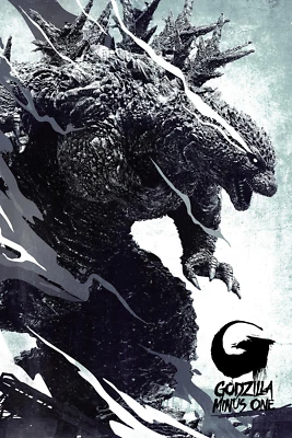 Godzilla Minus One Movie Poster Fan Gift