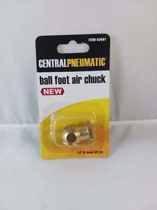 Zentrales pneumatisches Kugelfuß-Luftfutter, 62697, 1/4 Zoll, NPT (F) - Bild 1 von 4