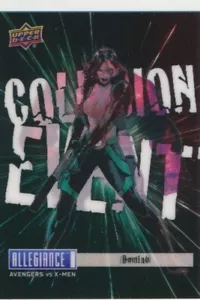 DOMINO/RED HULK CE31 Marvel Allegiance Avengers X-Men COLLISION EVENT LENTICULAR - Picture 1 of 3