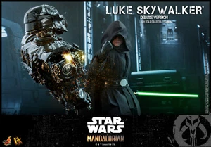 Hot Toys Star Wars Mandalorian Luke Skywalker Deluxe Sixth Scale Figure DX23 - Picture 1 of 14