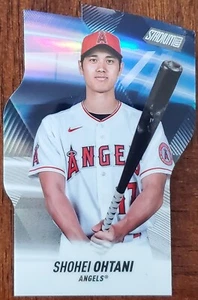 2022 STADIUM CLUB SHOHEI OHTANI TRIUMVIRATES DIE CUT CARD #T-18 NM - Picture 1 of 2