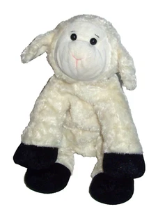 12 Zoll Kohls Cares Click Clack Moo Creme Wirbel Lamm Schaf schwarze Füße Stofftier Plüsch - Bild 1 von 2