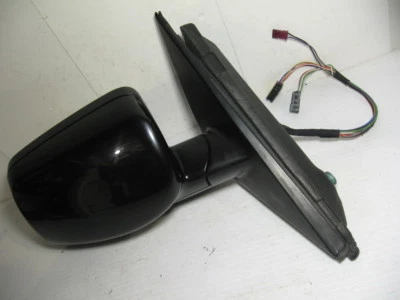 Espejo retrovisor lateral exterior derecho pasajero BMW E60 serie 5 475 negro 2005 atenuación automática 545i Foto 1 de 4