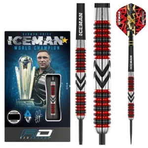 RED DRAGON GERWYN PRICE FIREBIRD 23 GRAM 90% TUNGSTEN STEEL TIP DARTS 2568 - Picture 1 of 3