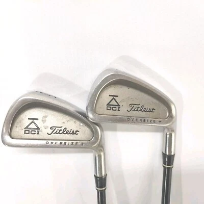 Titleist DCI Oversize+ Individual 4 & 5 Irons Grafalloy Graphite Stiff Flex RH - Image 1 of 4