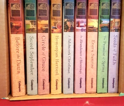 Set of 9 -  Home to Heather Creek Series -- Hardcover , Like New, Guideposts - Image 1 of 2