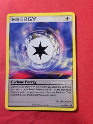 2008 Pokemon Diamond and Pearl Stormfront #94 Cyclone Energy, UC, NF/H, cd5 - Image 1 of 3