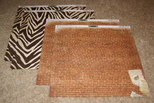 Bo Bunny Double-Sided Heavyweight Paper(4) ~ Safari.....Safari Jungle - Picture 1 of 1