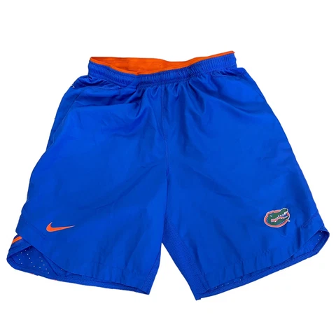 Nike Dri-Fit Mens NCAA Florida Gators Auth game Shorts Adult Size Large Cover