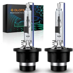 D4R Xenon HID Bulbs 8000K Ice Blue 35W 42406 66450 42406WX Replacement High/Low - Picture 1 of 9