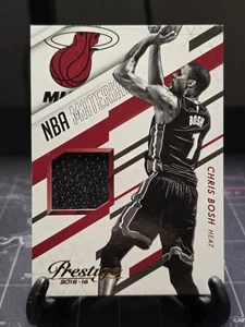 2015-16 Panini Prestige Materials Jersey Relic Chris Bosh #NBM-CB Miami Heat - Bild 1 von 2