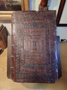 RARA Seicentina FOLIO Legatura Sant'Ambrogio Opera Omnia Milano Griffo Colonia - Foto 1 di 24