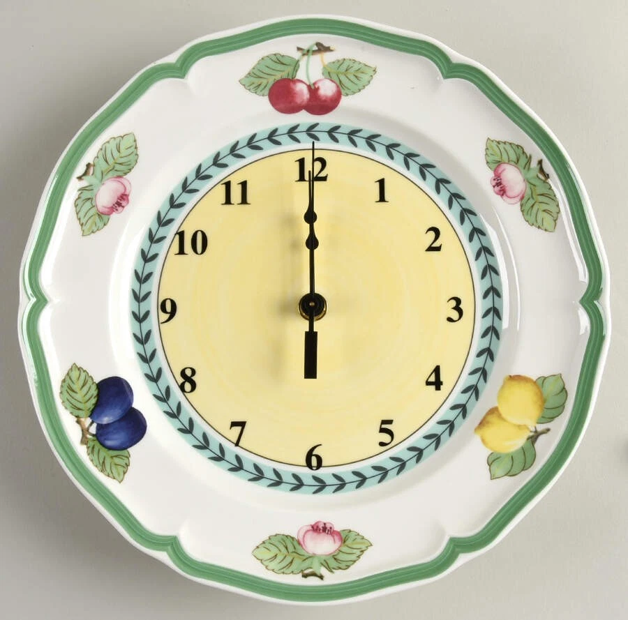 Placa de reloj Villeroy & Boch French Garden Fleurence 1-2" profundidad HC 3509414 Foto 1 de 1