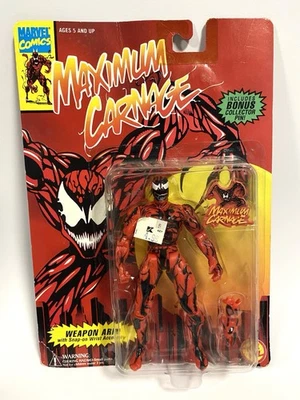 Toy Biz Marvel Comics Maximum Carnage Action Figure 1994 Vintage Sealed - Image 1 of 4