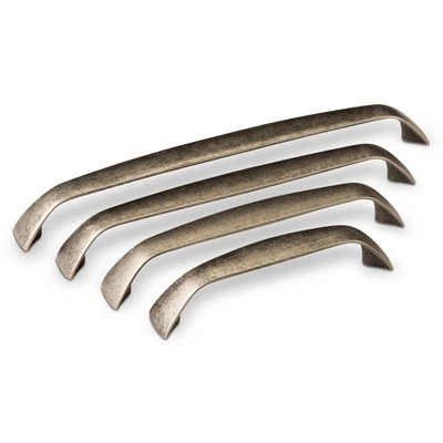 Möbelgriff Metall Bügelgriff BA 96-192 mm Antikgriff Altsilber Griff SOTECH - Bild 1 von 4