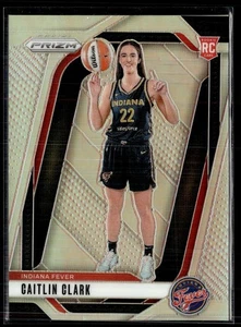 2024 PRIZM WNBA SILVER ROOKIE VARIATION #145 CAITLIN CLARK FEVER - Picture 1 of 2