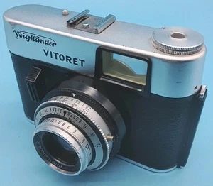 Voightlander Vitoret DR 35mm camera with Vascar Prontor 2.8/50 Lens - Picture 1 of 9