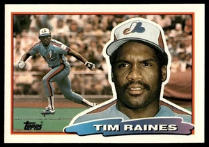 1988 Topps Big Tim Raines Montreal Expos #116 - Bild 1 von 2
