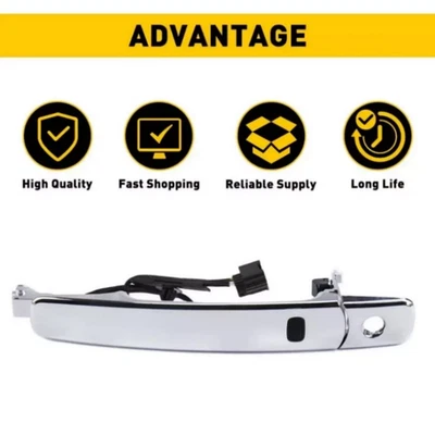 Manija de puerta delantera izquierda lado del conductor LH 80640-CZ31B EXV para Nissan Rogue 2010-2013 Foto 1 de 4