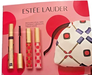 Juego de labios bonitos brillantes Estee Lauder - 2 brillos de labios y rímel Envy de color puro - Imagen 1 de 1