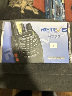 RETC 15 Radio Walkie Talkie Model H777 Portable Two Way Hand Held - Image 1 of 4