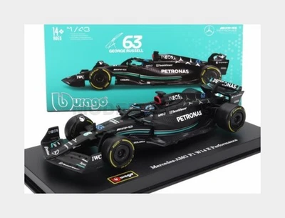 BURAGO BU38081-RUS MERCEDES GP F1 W14 TEAM MERCEDES-AMG PETRONAS FORMULA ONE N 6 - Immagine 1 di 2