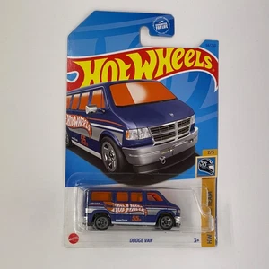 Hot Wheels Dodge Van HW Race Team 2/5 Blue 55th Anniversary Edition 66/250 1:64 - Picture 1 of 3