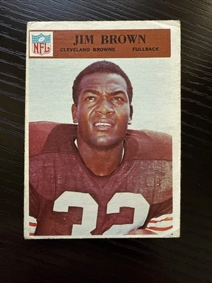 1966 Philadelphia Jim Brown Cleveland Browns #41 - Image 1 of 2