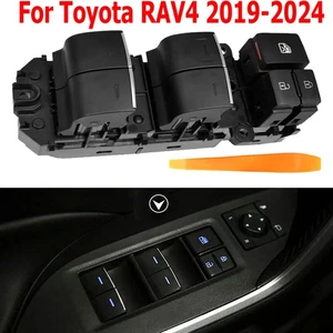 Driver Door LED Window Switch Ambient Blue Lights for Toyota RAV4 2019-2024 - Bild 1 von 18