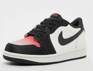 Air Jordan 1 Retro Low OG PSG , Damenschuhe /Gr37,5/Schwarz.Weiss.Rot - Bild 1 von 4