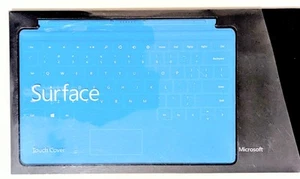 MICROSOFT SURFACE PRO SIGNATURE ICE BLUE KEYBOARD TOUCH COVER FREE SHIPPING - Picture 1 of 4