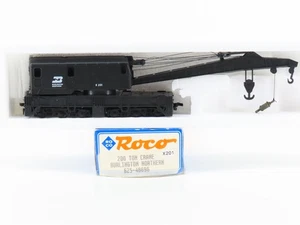 HO Scale Roco 625-48696 BN Burlington Northern Railroad 200 Ton Crane #X201 - Picture 1 of 5
