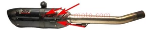 echappement mivv GP inox noir suzuki gsf 650 Bandit 2005-2006 S.017.LXBC - Imagen 1 de 1