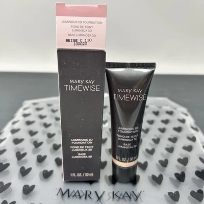 Mary Kay Timewise Luminous 3D Foundation BEIGE C 110 #100020, 1 Fl Oz - Image 1 of 2