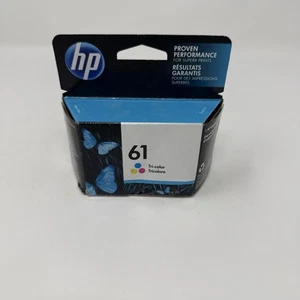 Original neue HP 61 Tri-Color Tintenpatrone CH562WN werkseitig versiegelt Ablaufdatum 2023 - Bild 1 von 4