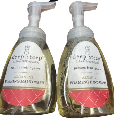 Lote de 2: NUEVO Jabón de Manos Espumoso Profundo Fruta de la Pasión - Guayaba 8 OZ Foto 1 de 2