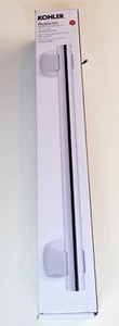 Kohler Grab Bar 16" Metallo resistente alla corrosione da parete in cromo lucido - Foto 1 di 4