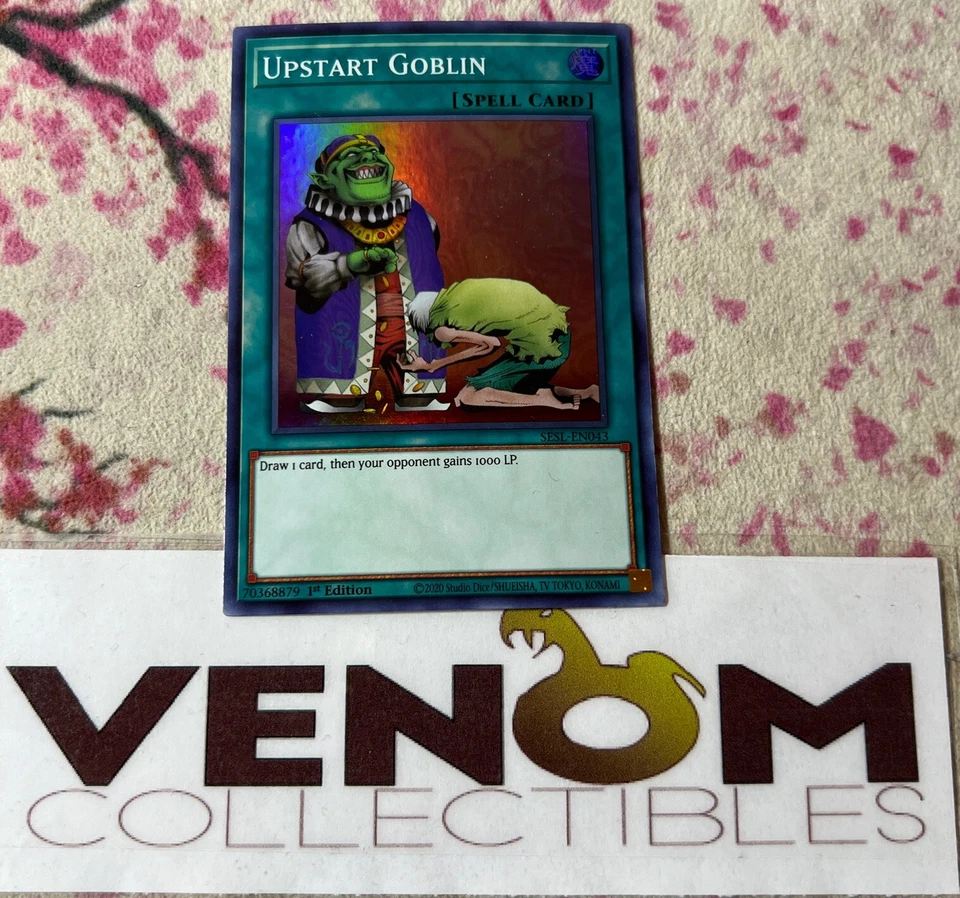 1x (M/NM) Upstart Goblin -Super Rare - 1st Edition YuGiOh SESL-EN043 - Image 1 of 1