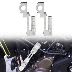 Highway Frame Bar Pegs Fit For Yamaha VIRAGO 700 1984-1987 VIRAGO 1000 1986-1988 - Picture 1 of 16