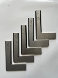 Haarwinkel Garant 5 Stück, geh., flache Ausf. rostfr., Genauigkeit 00 100X70 mm - Bild 1 von 4